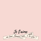 Je t'aime un peu, beaucoup, passionn&eacute;ment